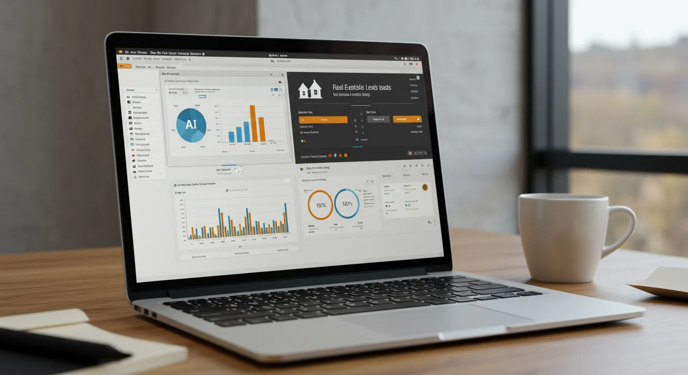 ai for real estate leads main interface dashboard