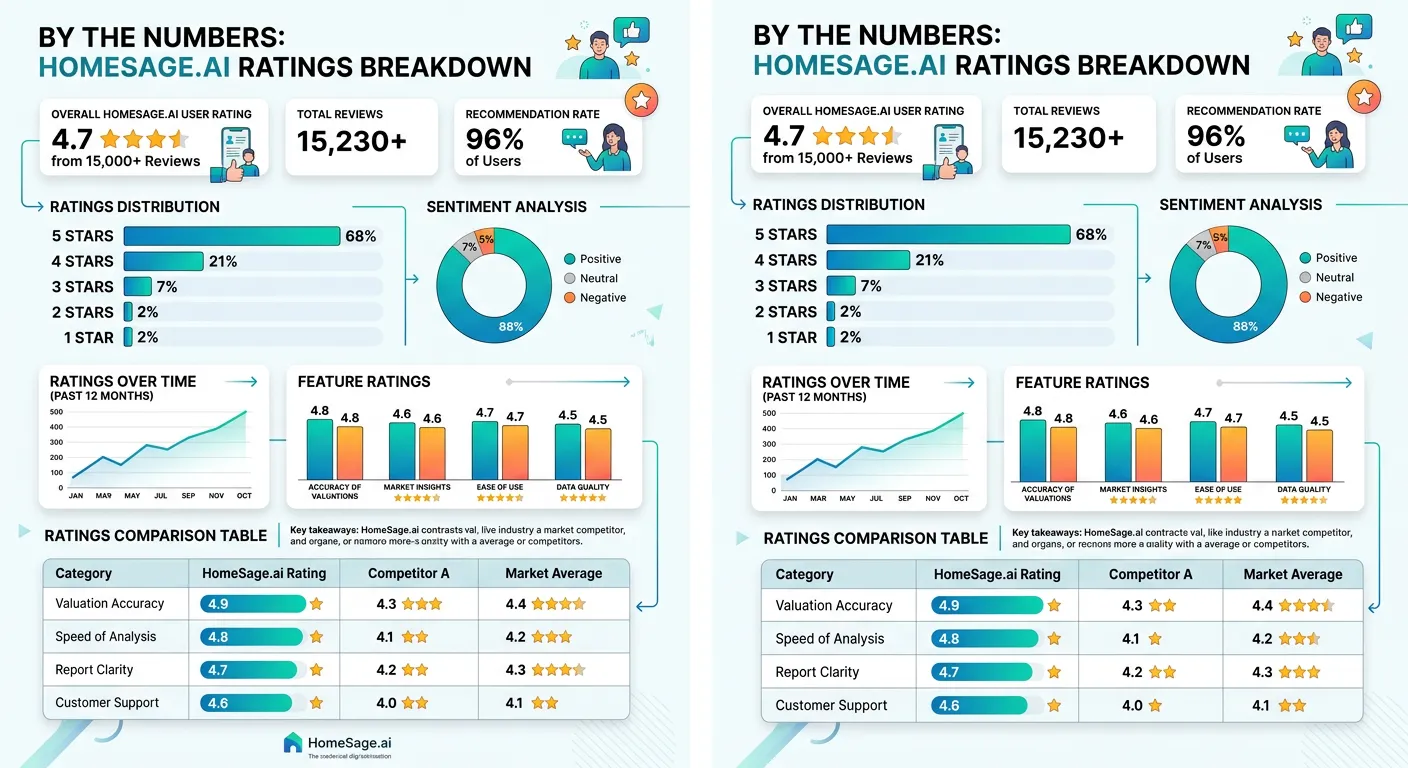 ai for real estate leads analysis — By the Numbers: HomeSage.ai Ratings Breakdown