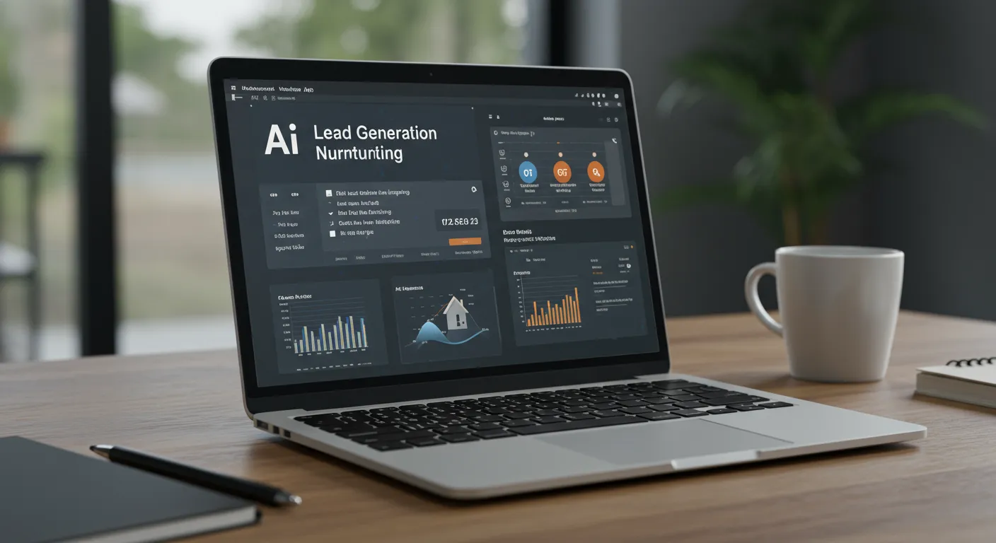 ai lead generation nurturing real estate main interface dashboard