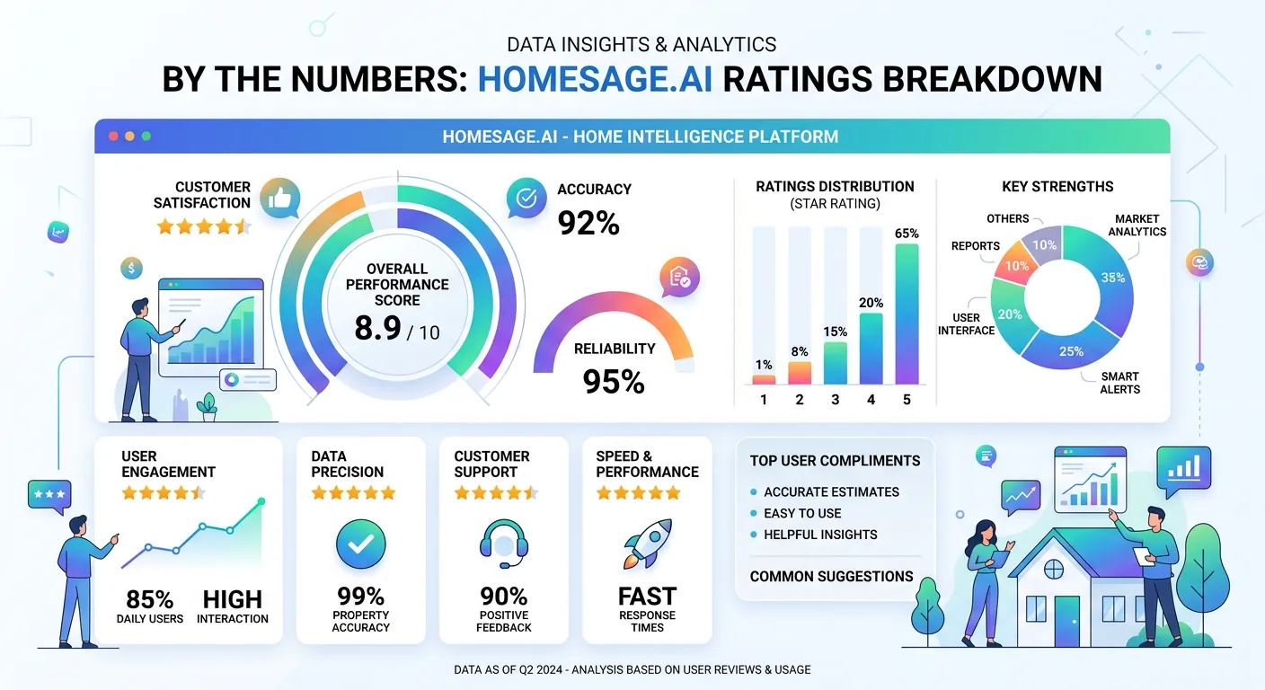 AI Real Estate Appointments Tools analysis — By the Numbers: HomeSage.ai Ratings Breakdown