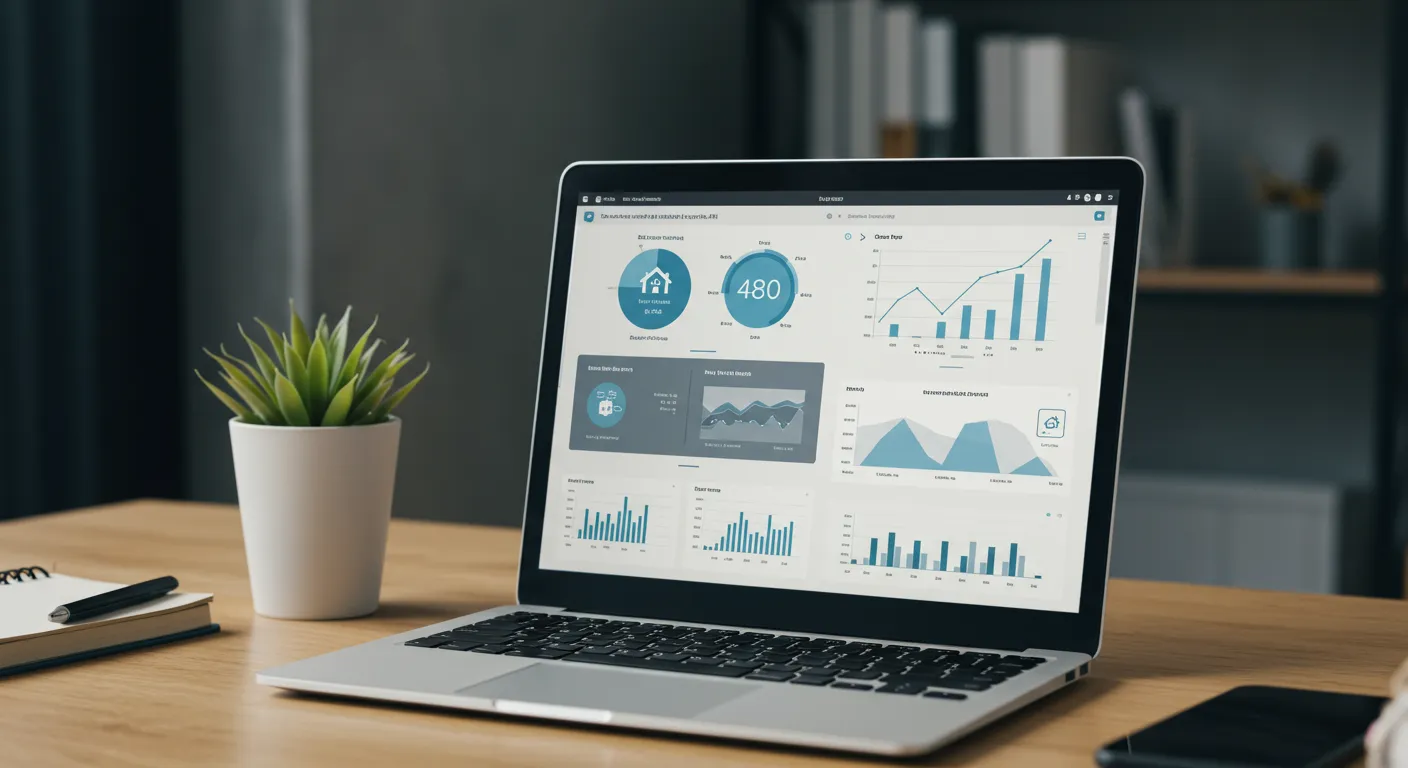 conversational ai for real estate main interface dashboard