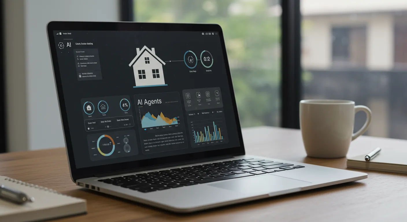 real estate ai agents main interface dashboard