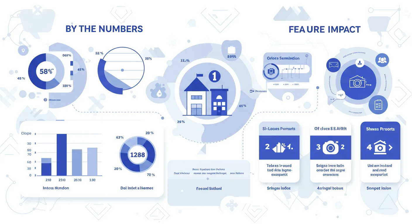real estate ai agents analysis — By the Numbers: Real Estate AI Agents Feature Impact