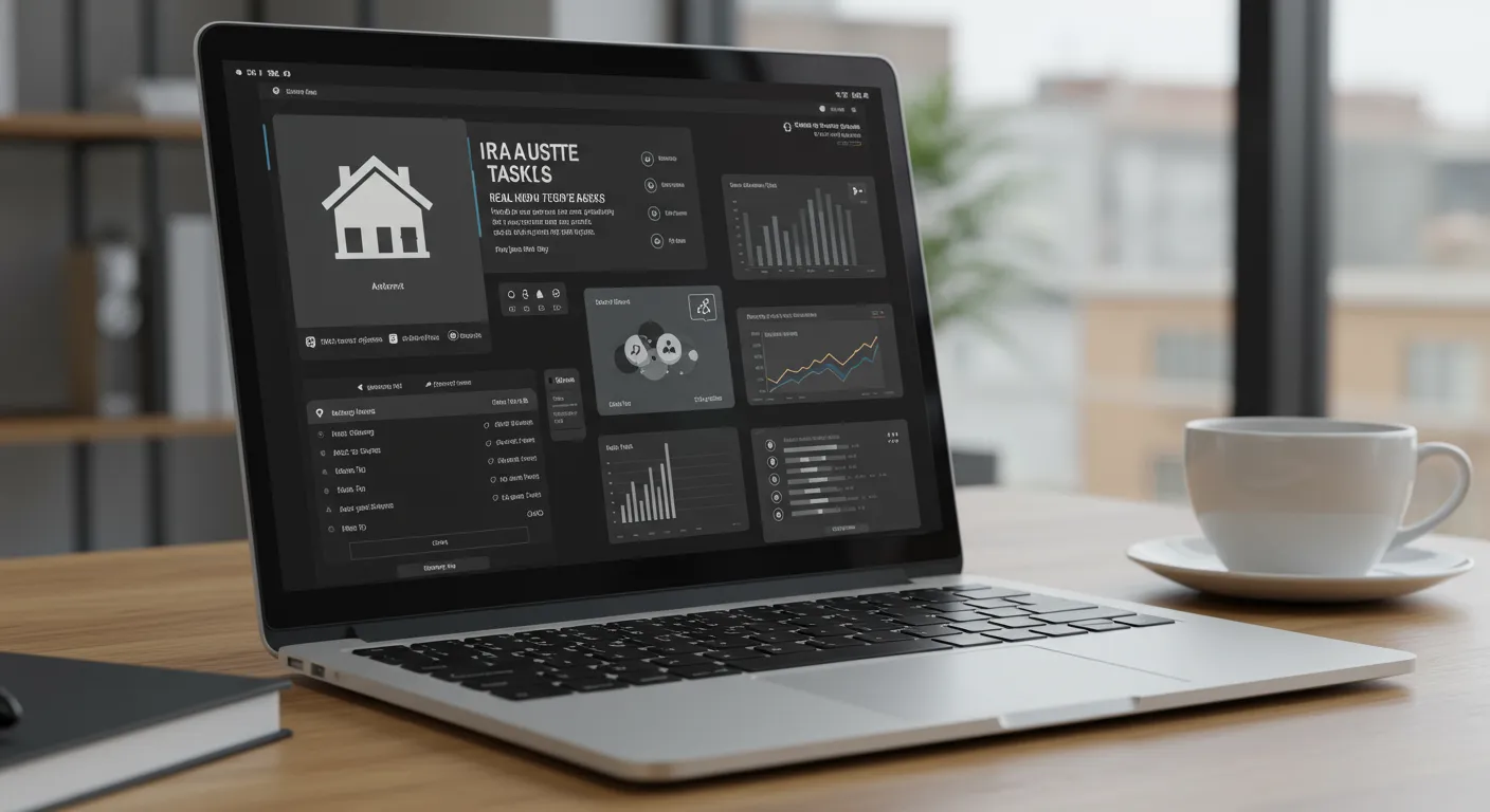 ai automation real estate tasks main interface dashboard