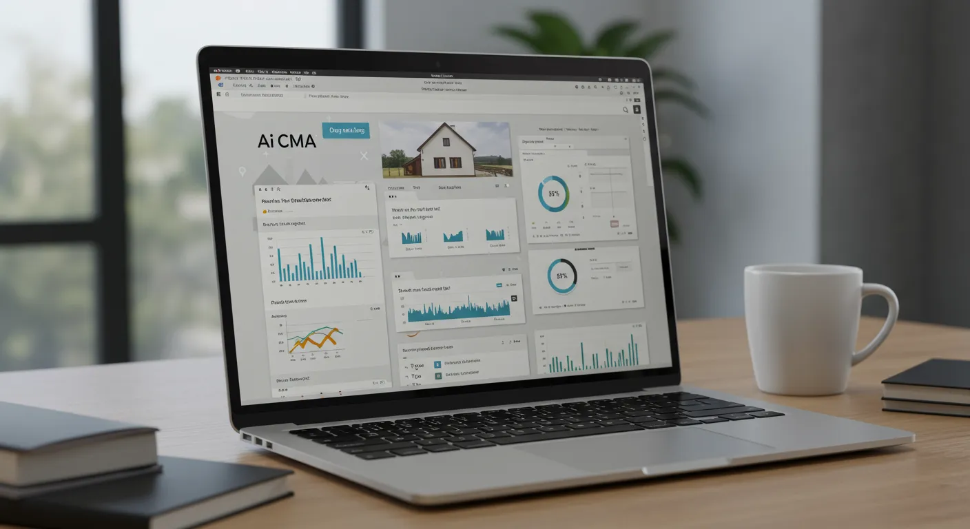 ai cma real estate main interface dashboard