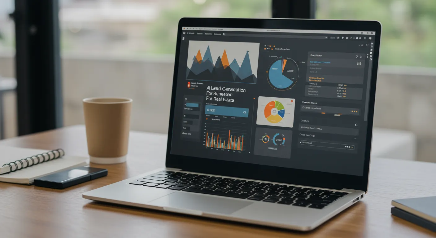 AI Lead Generation for Real Estate main interface dashboard