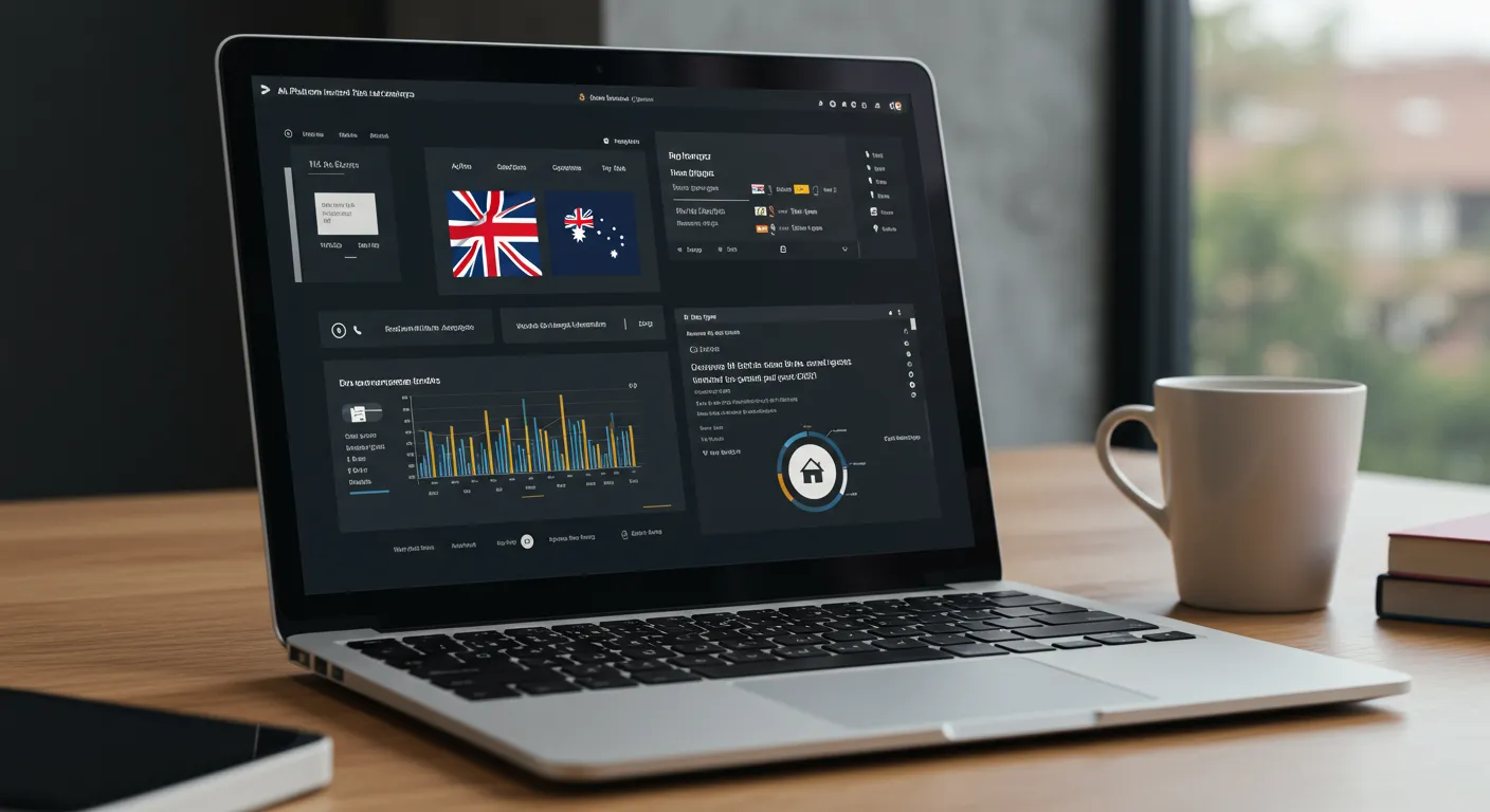 ai platform replacing real estate agents australia main interface dashboard