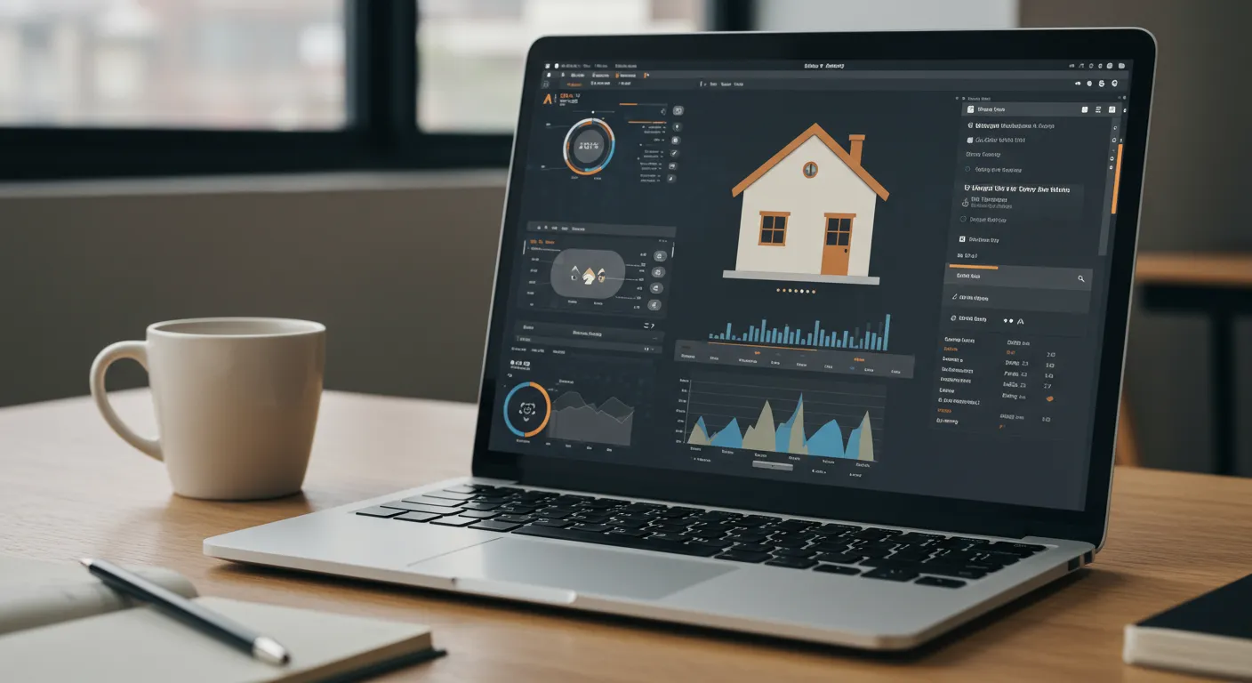 ai real estate description main interface dashboard