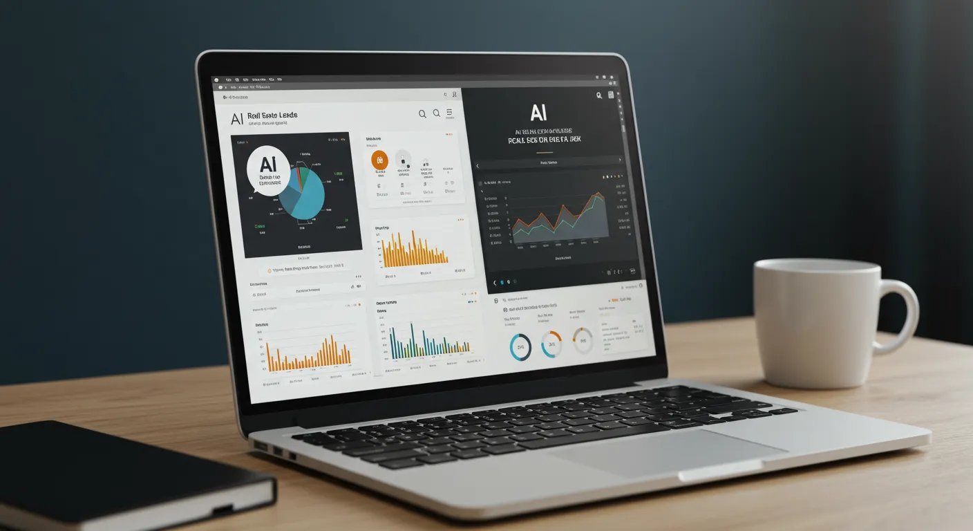 ai real estate leads main interface dashboard