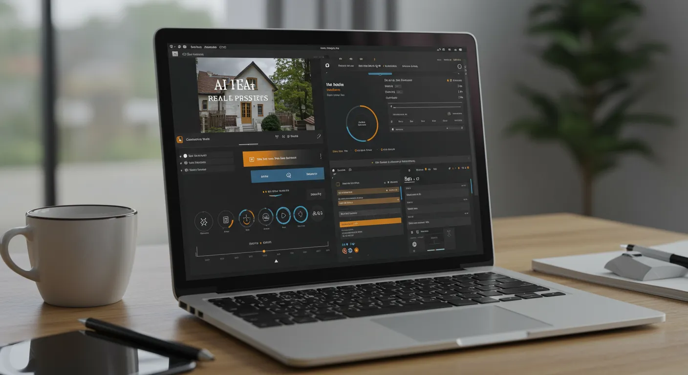 ai real estate presets main interface dashboard