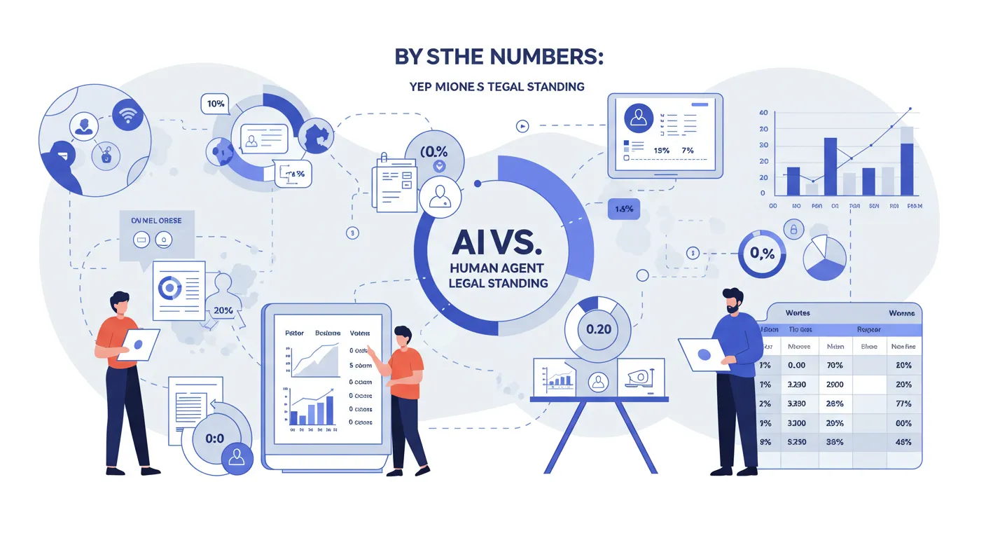 can ai be a licensed real estate agent in australia analysis — By the Numbers: AI vs. Human Agent Legal Standing