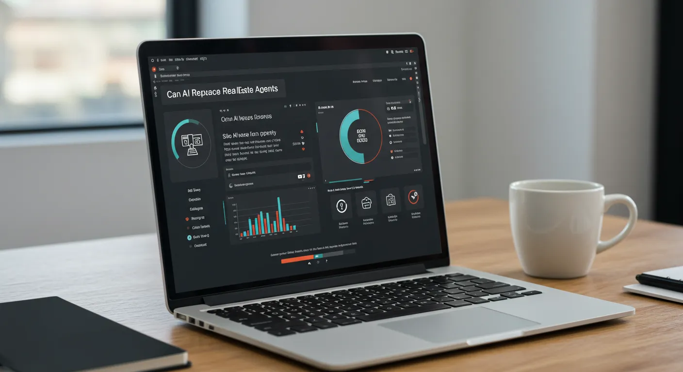Can AI Replace Real Estate Agents main interface dashboard