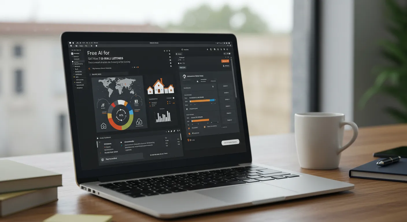 free ai for real estate listings main interface dashboard
