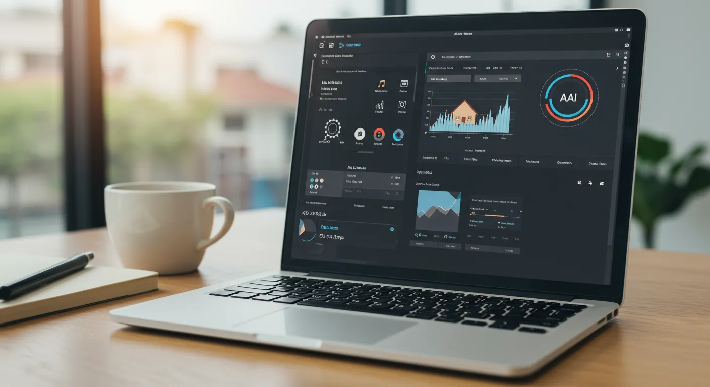 imn ai in real estate main interface dashboard
