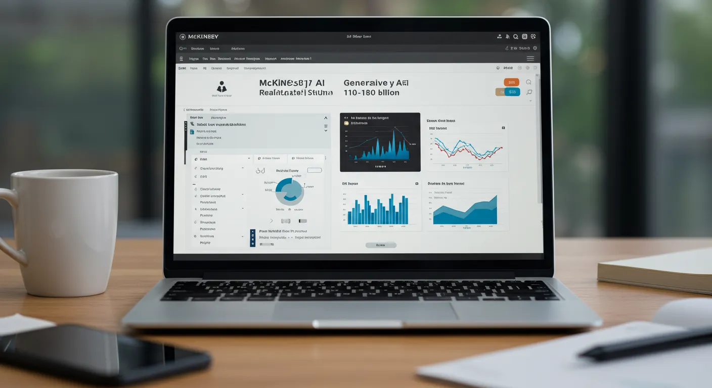 mckinsey generative ai real estate value 110-180 billion main interface dashboard