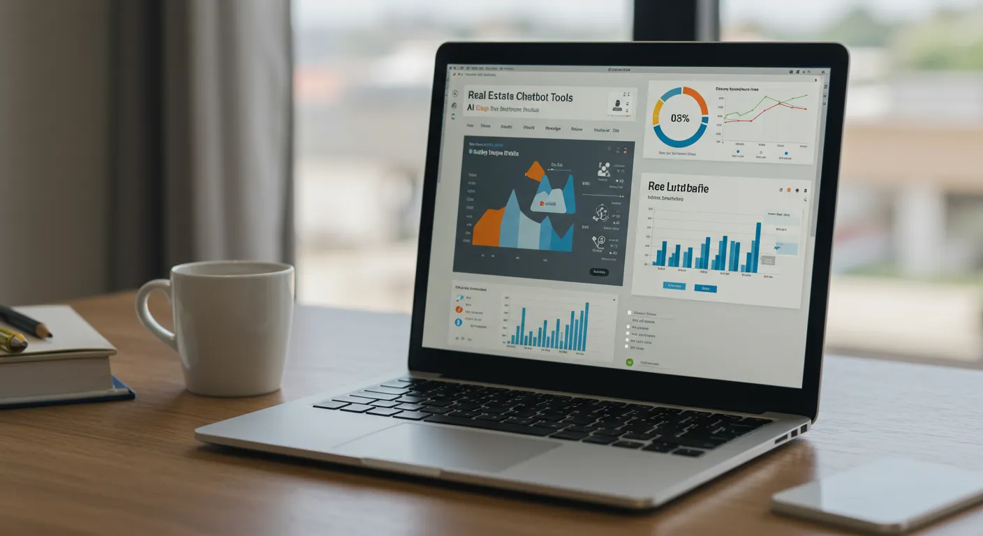 Real Estate AI Chatbot Tools main interface dashboard