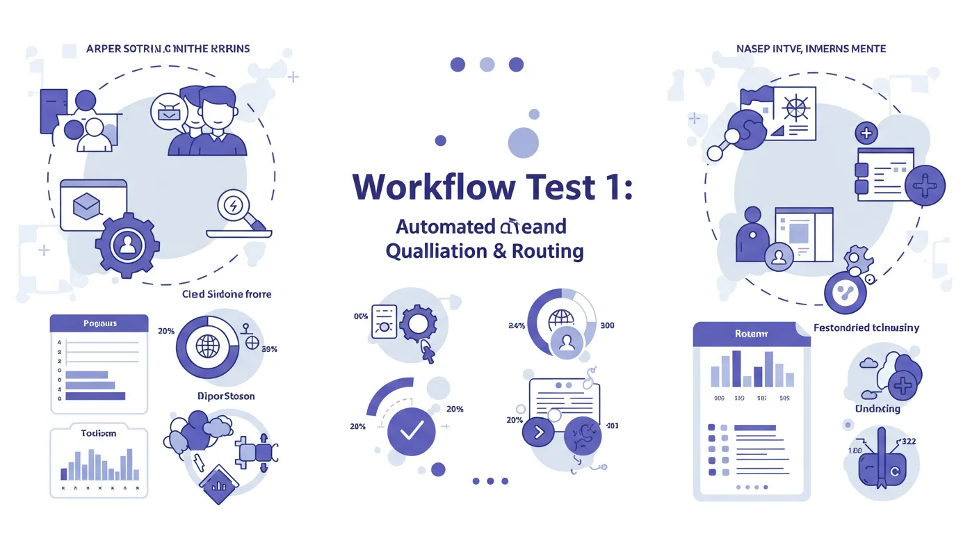ai automation agency real estate analysis — Workflow Test 1: Automated Lead Qualification & Routing