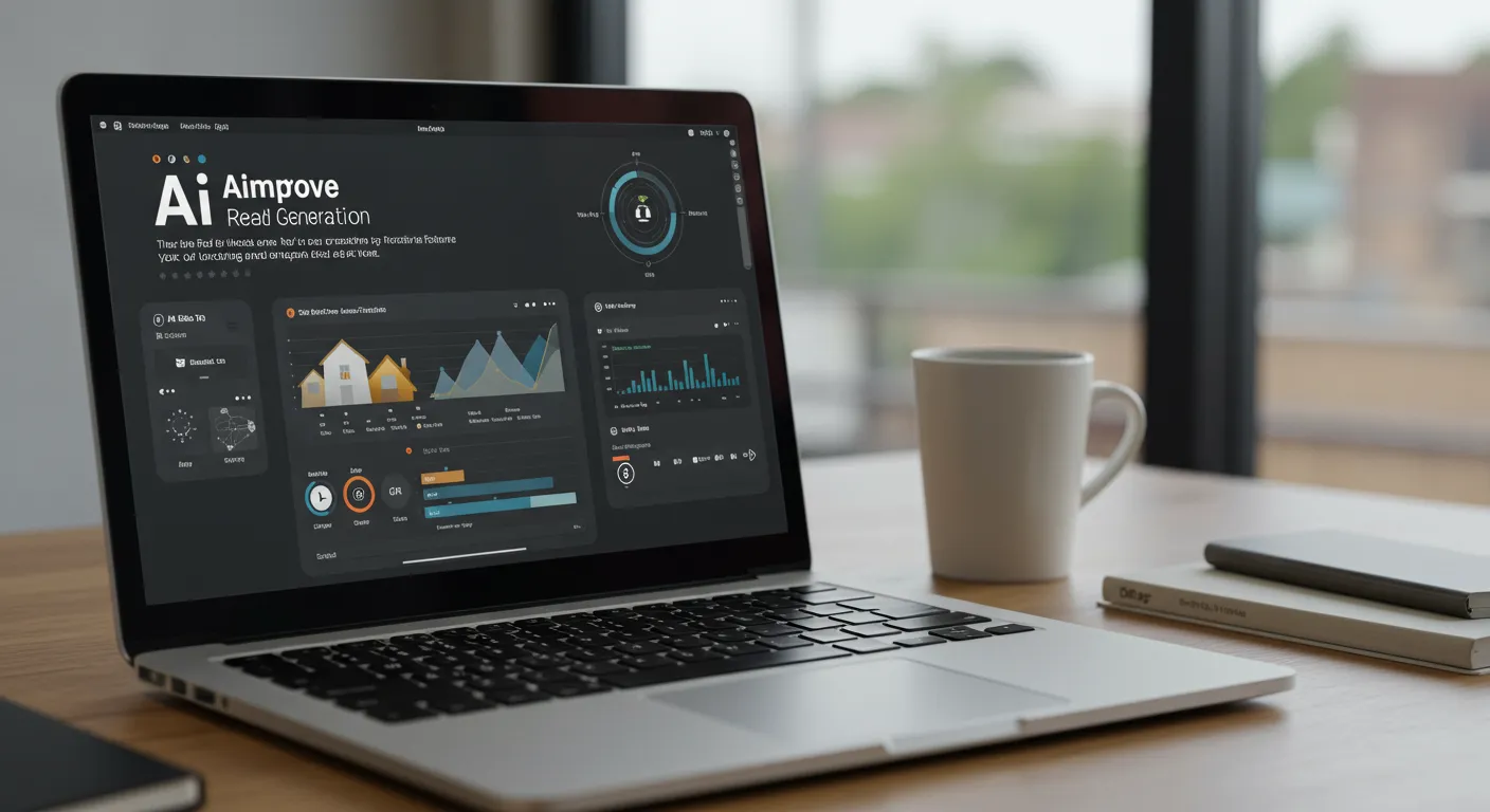 ai improve real estate lead generation main interface dashboard