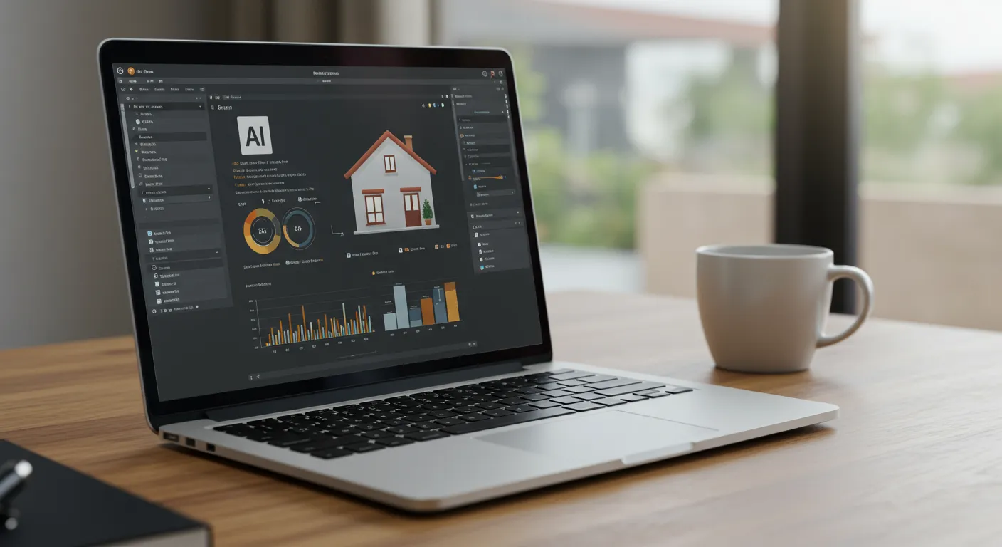 ai real estate video editor main interface dashboard