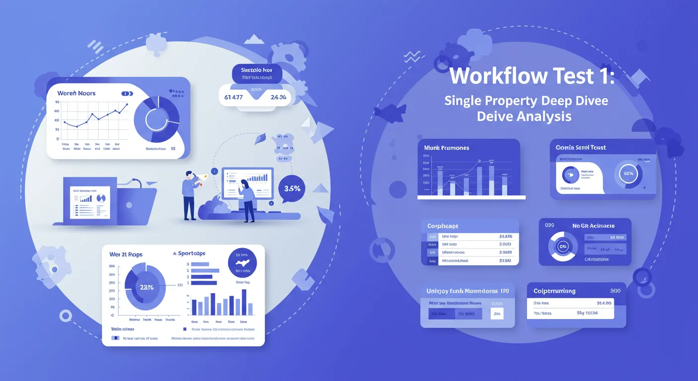 ai real estate video generator analysis — Workflow Test 1: Single Property Deep Dive Analysis