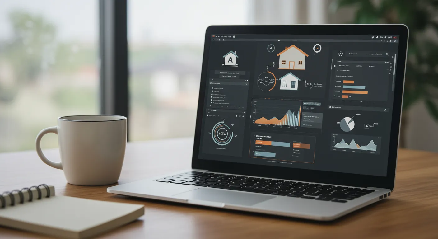 ai real estate videos main interface dashboard