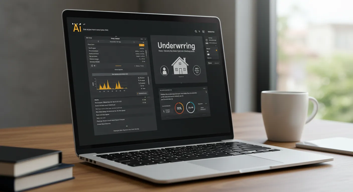 ai underwriting real estate main interface dashboard