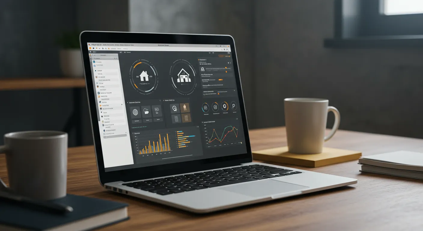 ai website optimization strategies for real estate developers main interface dashboard