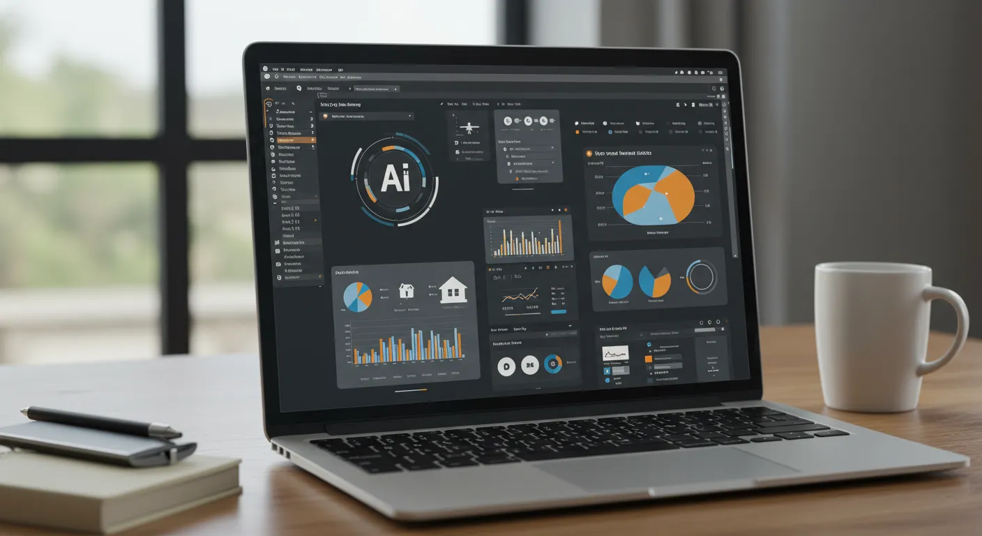 how to use ai to generate real estate leads main interface dashboard