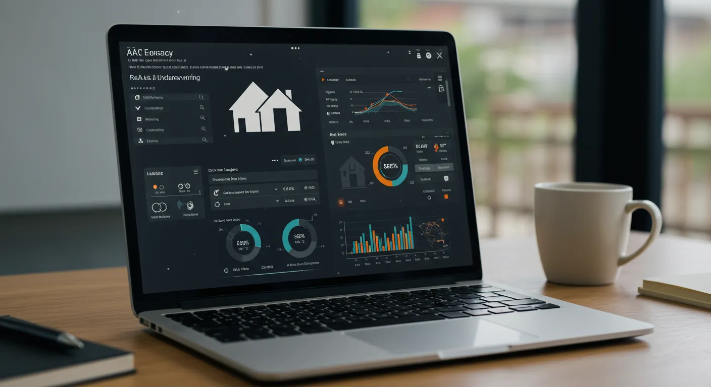 real estate underwriting ai main interface dashboard